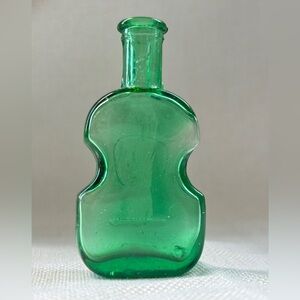 Vintage Green Miniature Bottle